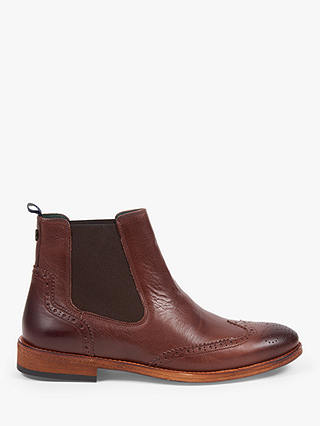 Barbour Raunds Chelsea Boots, Brown Chocolate