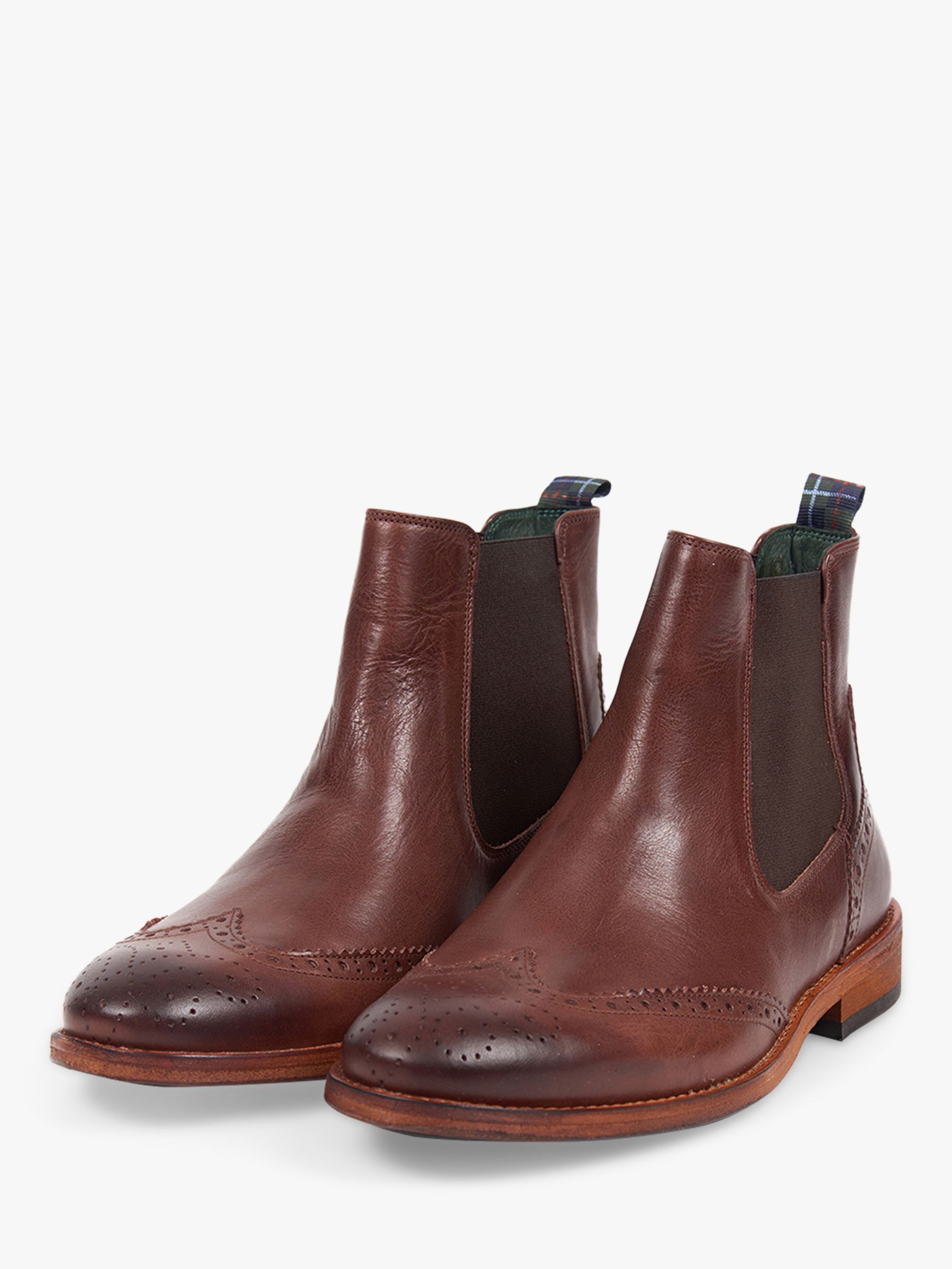 Barbour Raunds Chelsea Boots, Brown 