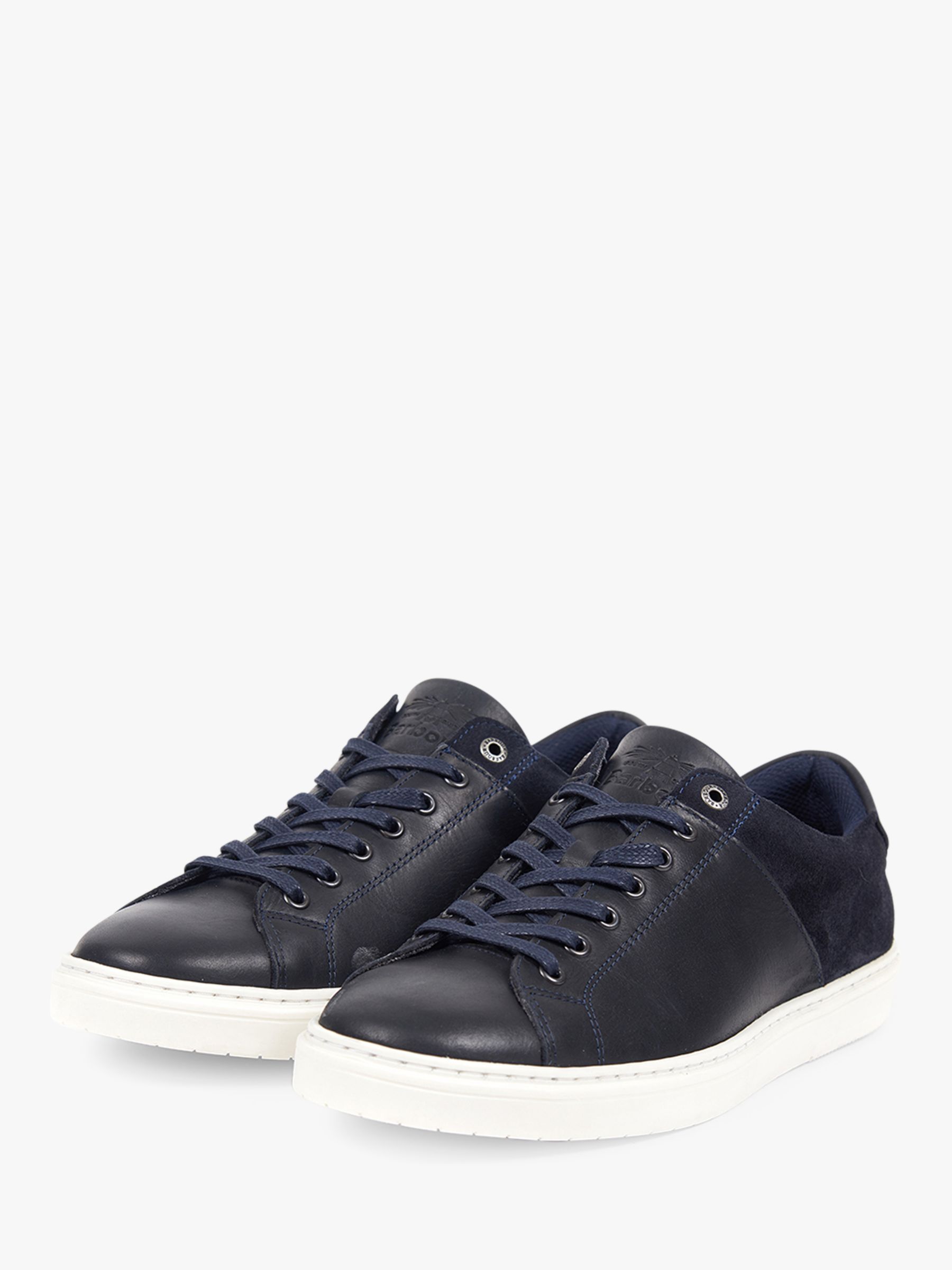 Barbour Ariel Cupsole Trainers | Navy 