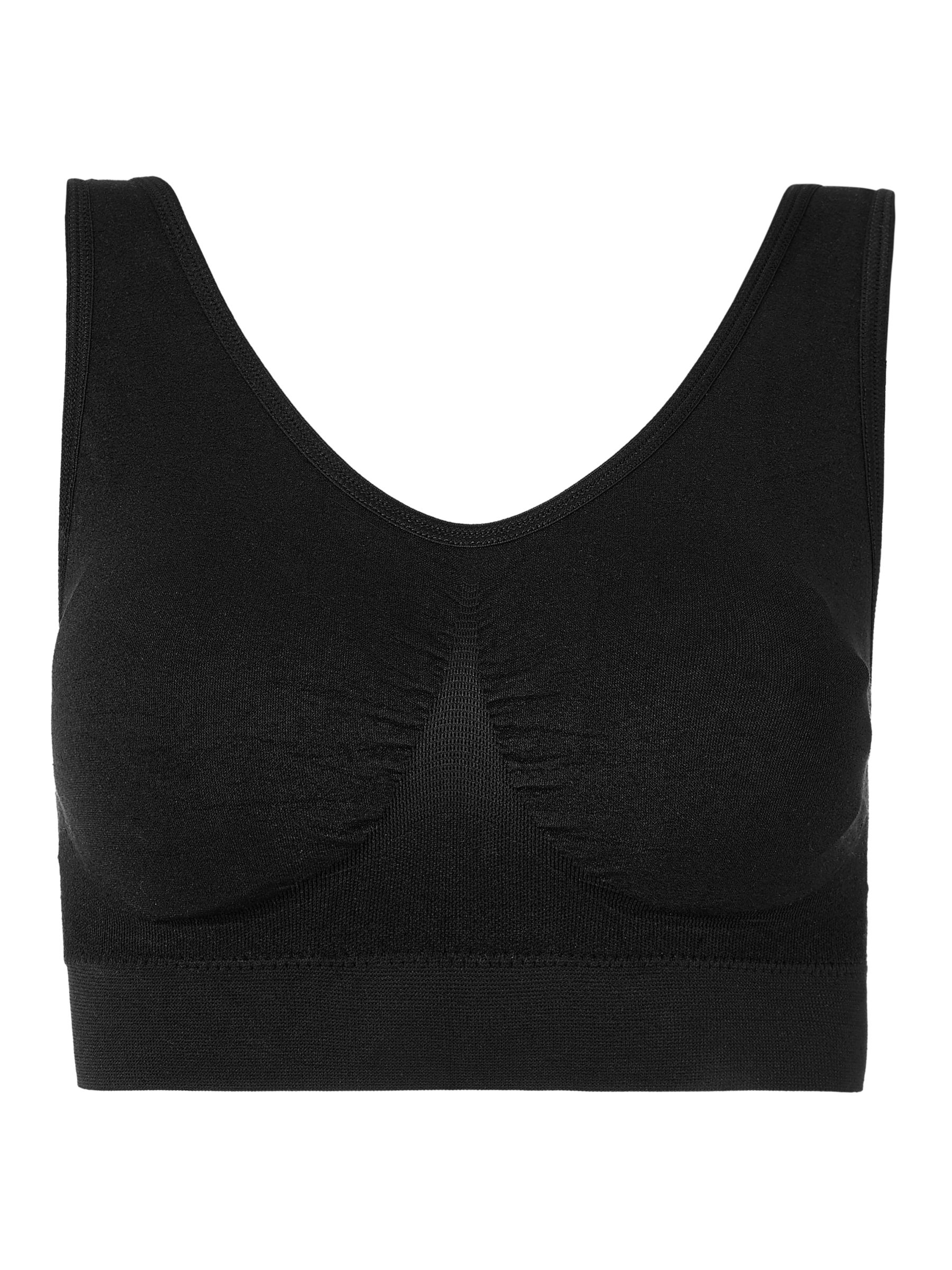 Zip Fasten Sports Bra 40 Black Crop Top Bra No Metal Bra Cotton Bra Women  UK Underwear Women Set Nipple Clasp Women Bl : : Fashion