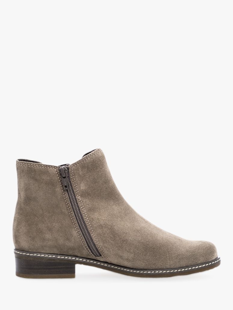 gabor boots taupe