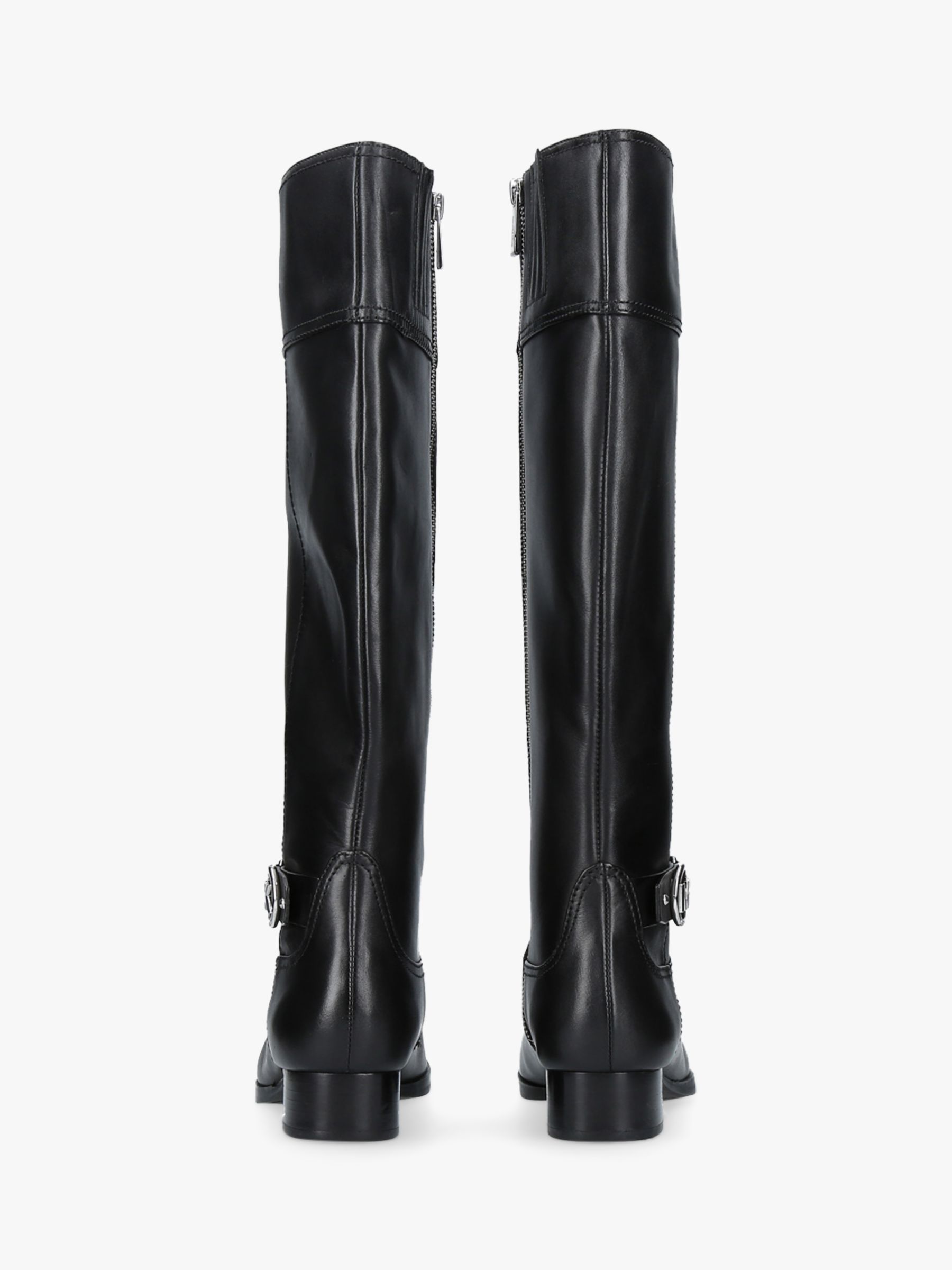 MICHAEL Michael Kors Harland Knee High Boots, Black Leather