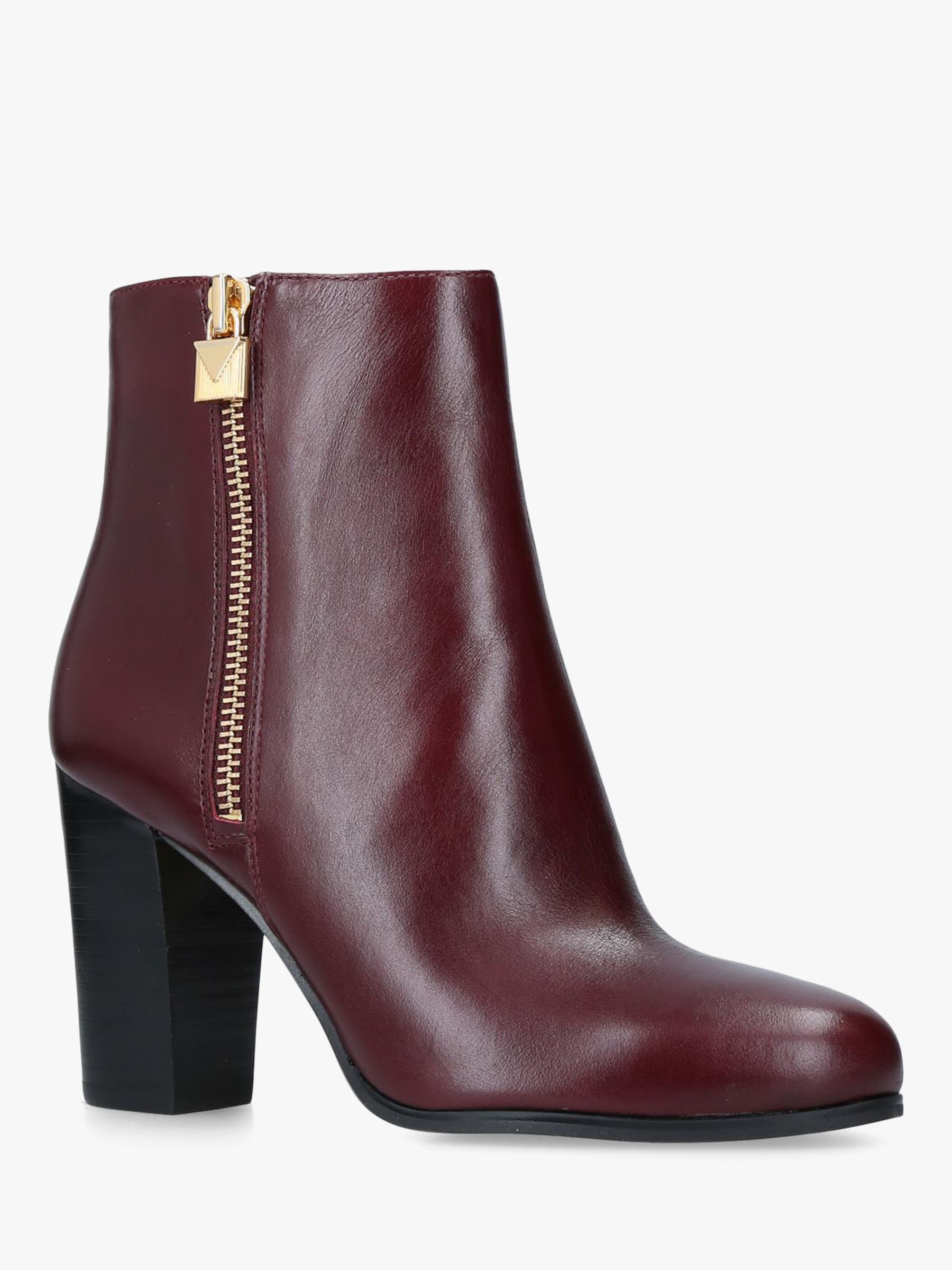 michael kors red boots