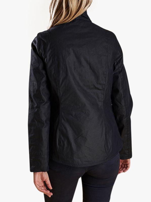barbour newquay waxed cotton jacket