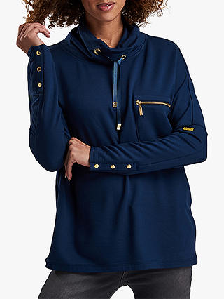 Barbour International Byway Sweatshirt, Navy