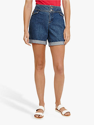 Phase Eight Darenna Denim Shorts, Indigo