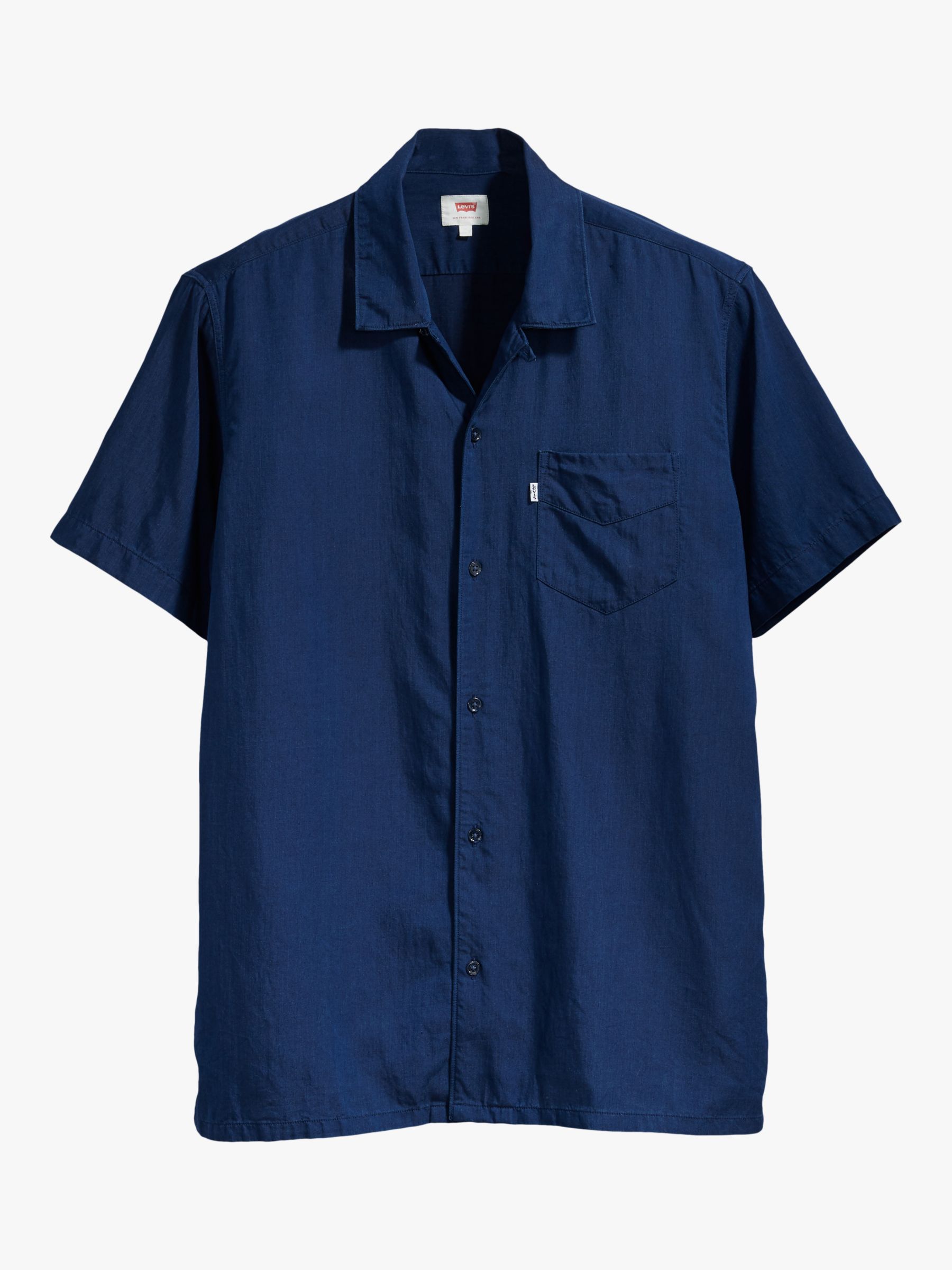 Levi's Cubano Short Sleeve Denim Shirt, Blue