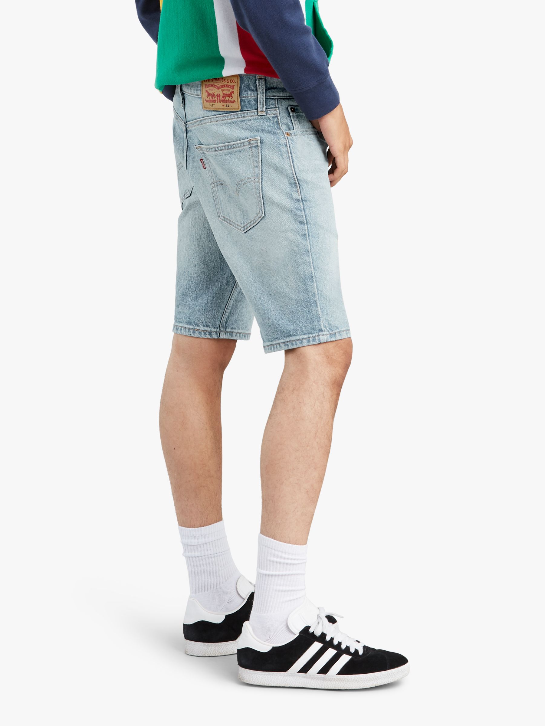 levi's 511 slim hemmed short