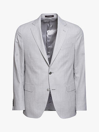 Oscar Jacobson Wool Regular Fit Suit Jacket, Beige