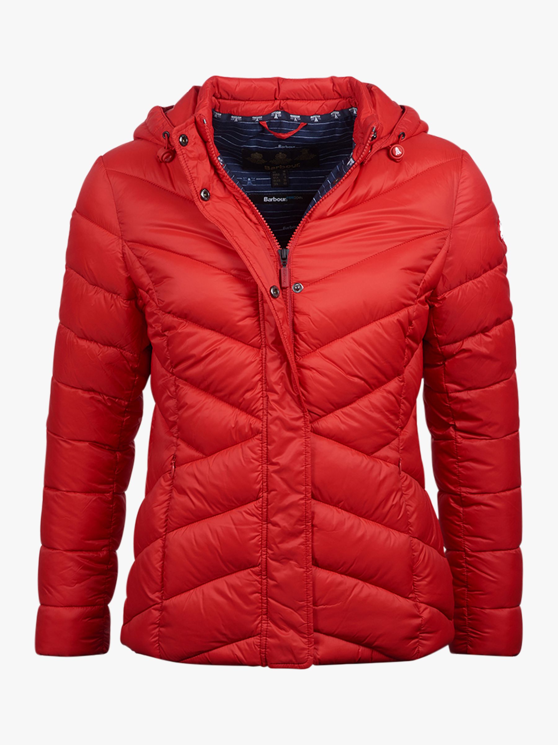 barbour seaward jacket red