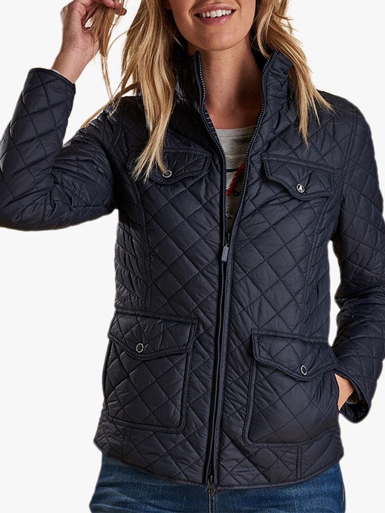Barbour Sailboat Quilted Jacket, Navy