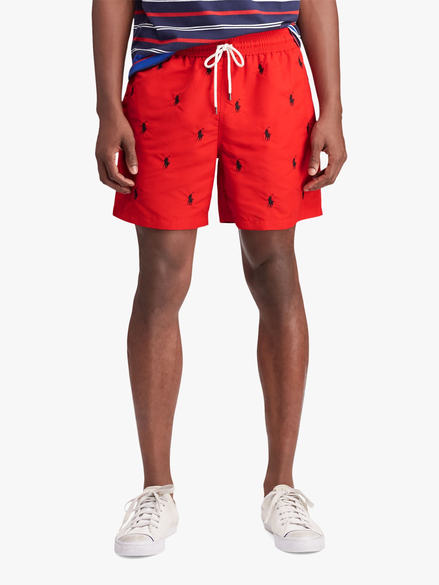 polo logo shorts