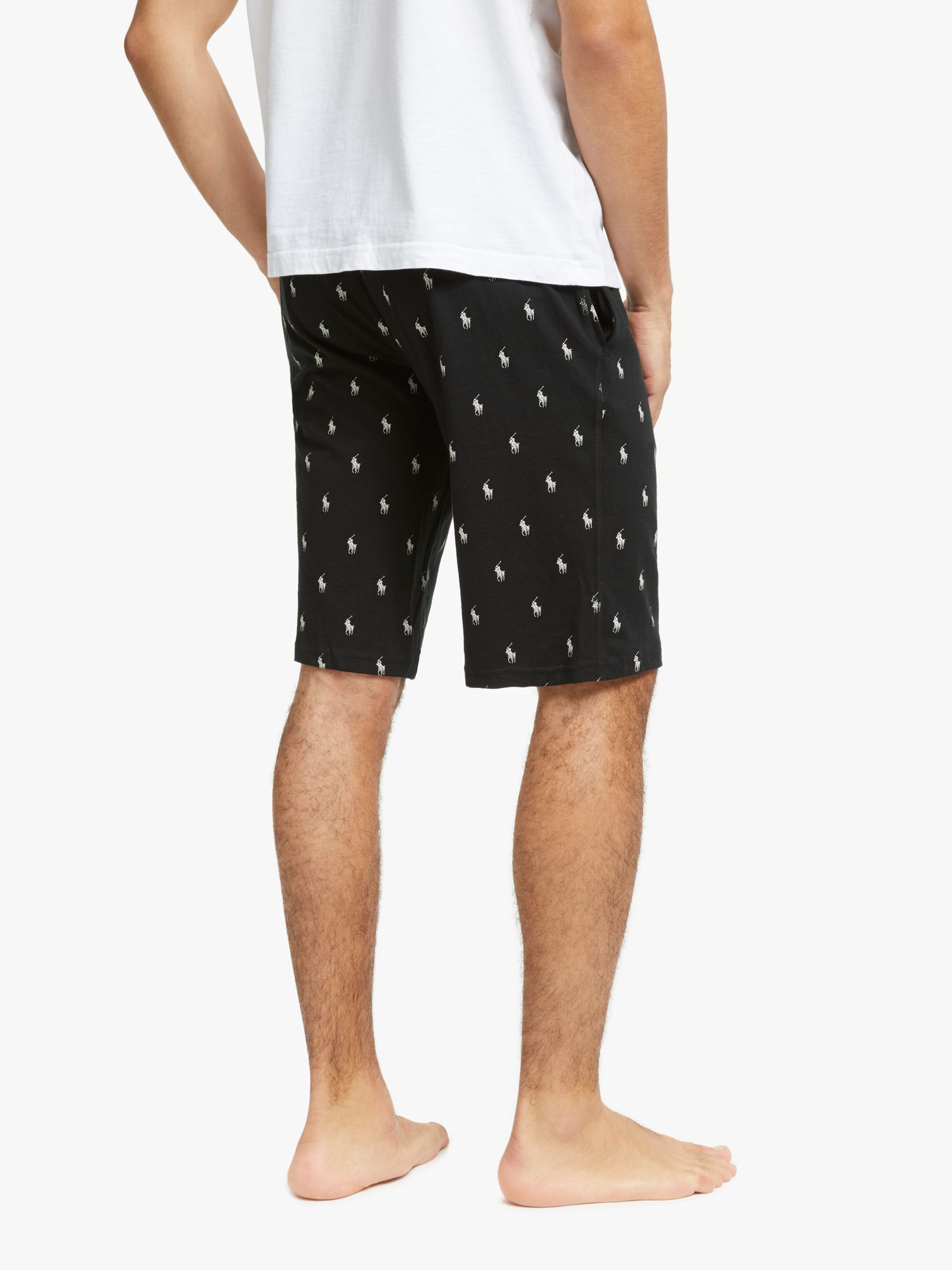 Polo Ralph Lauren Jersey Nightwear Shorts, Black