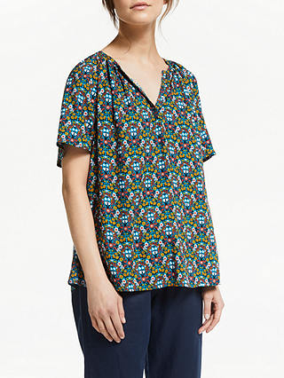 Collection WEEKEND by John Lewis Lavinia Daisy Chain Print Top, Multi