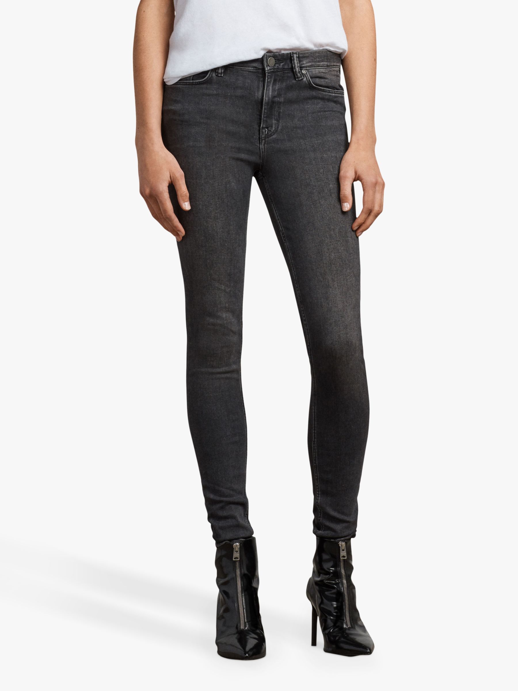 washed black skinny jeans womens