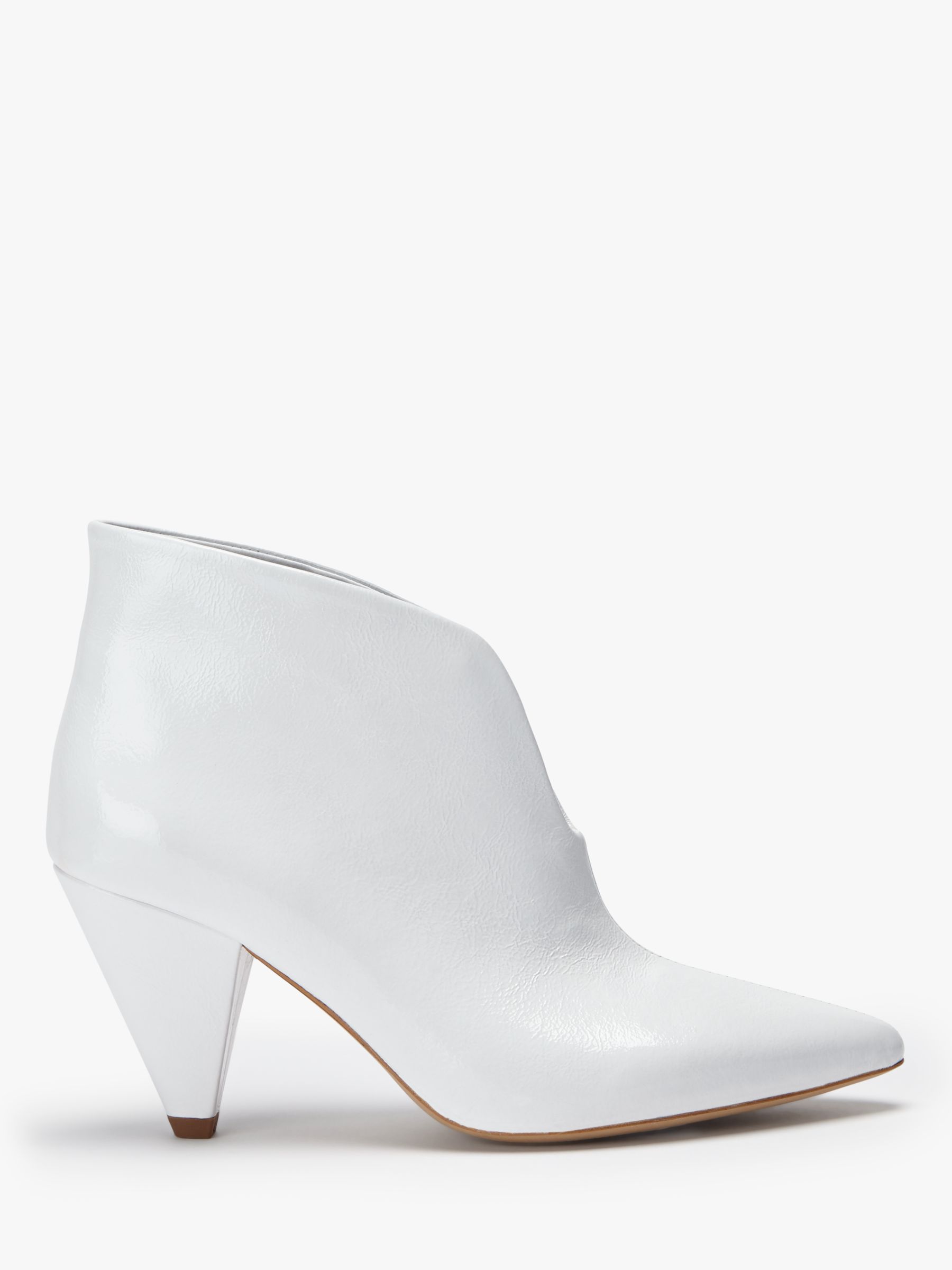 white ankle boots cheap