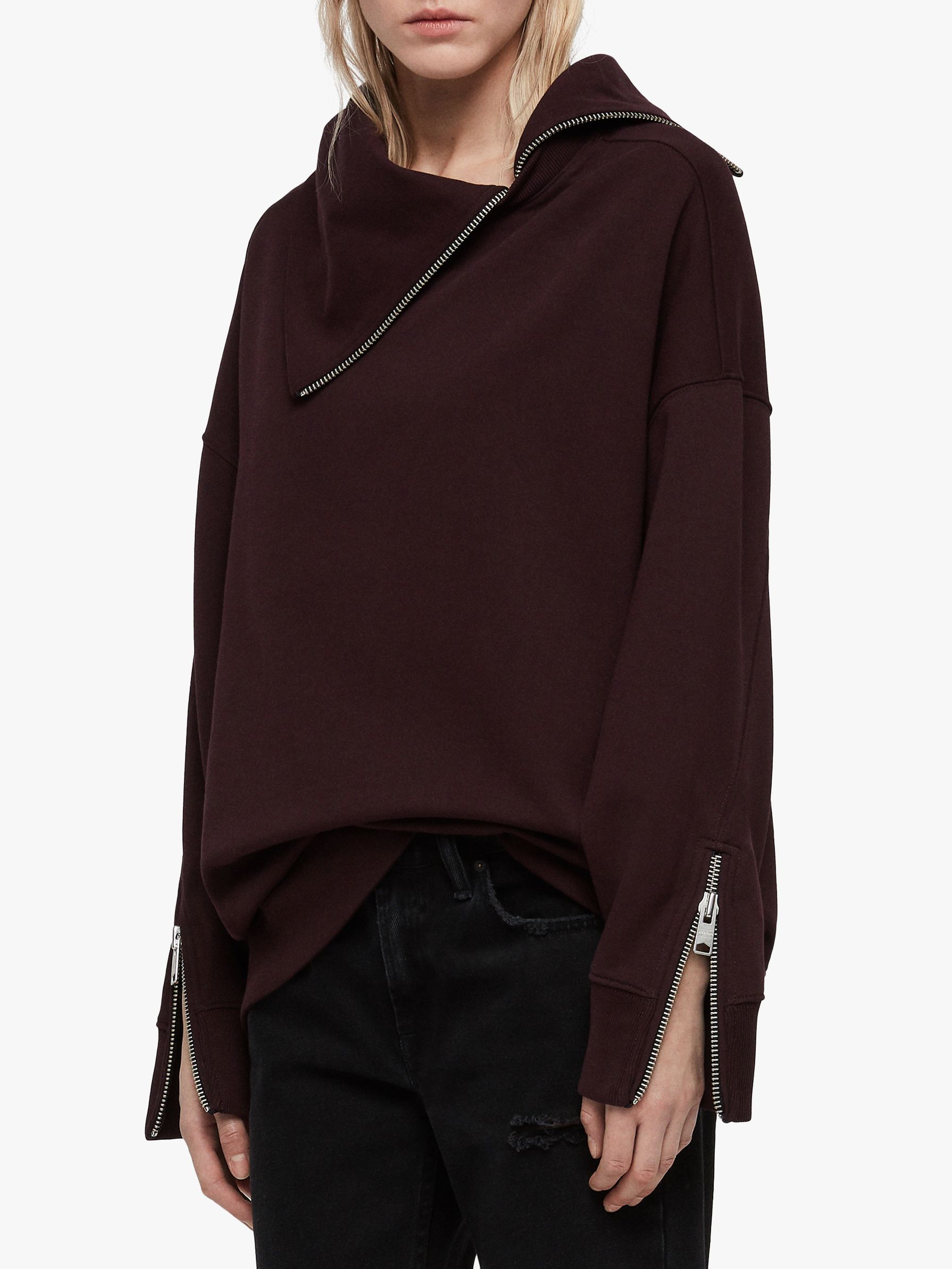 all saints bella sweatshirt