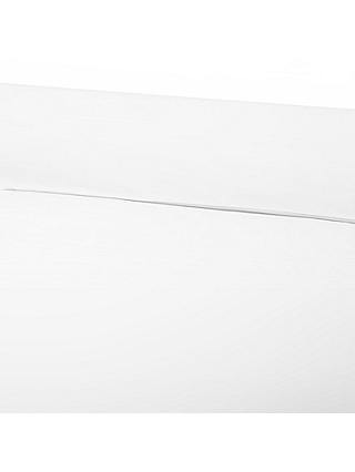 ANYDAY John Lewis & Partners Easy Care 200 Thread Count Polycotton Standard Pillowcase, White
