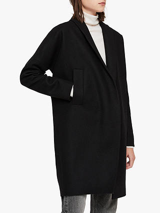 AllSaints Layton Coat, Black