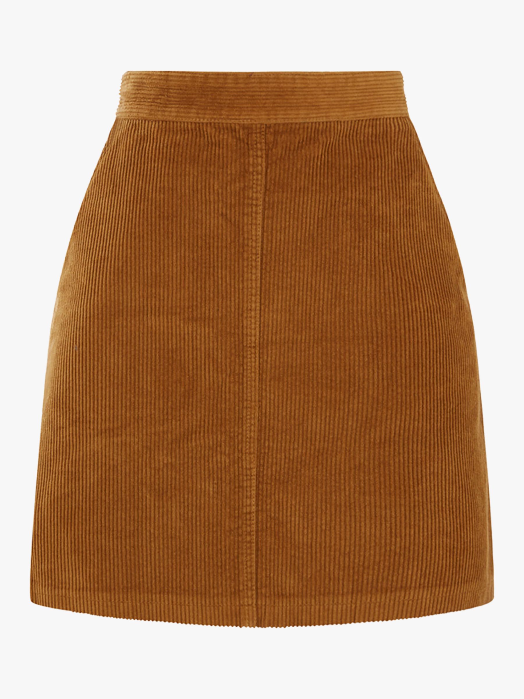 tan a line skirt