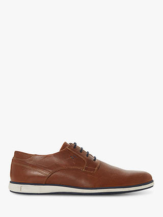 Dune Bamfield Leather Derby Shoes, Tan
