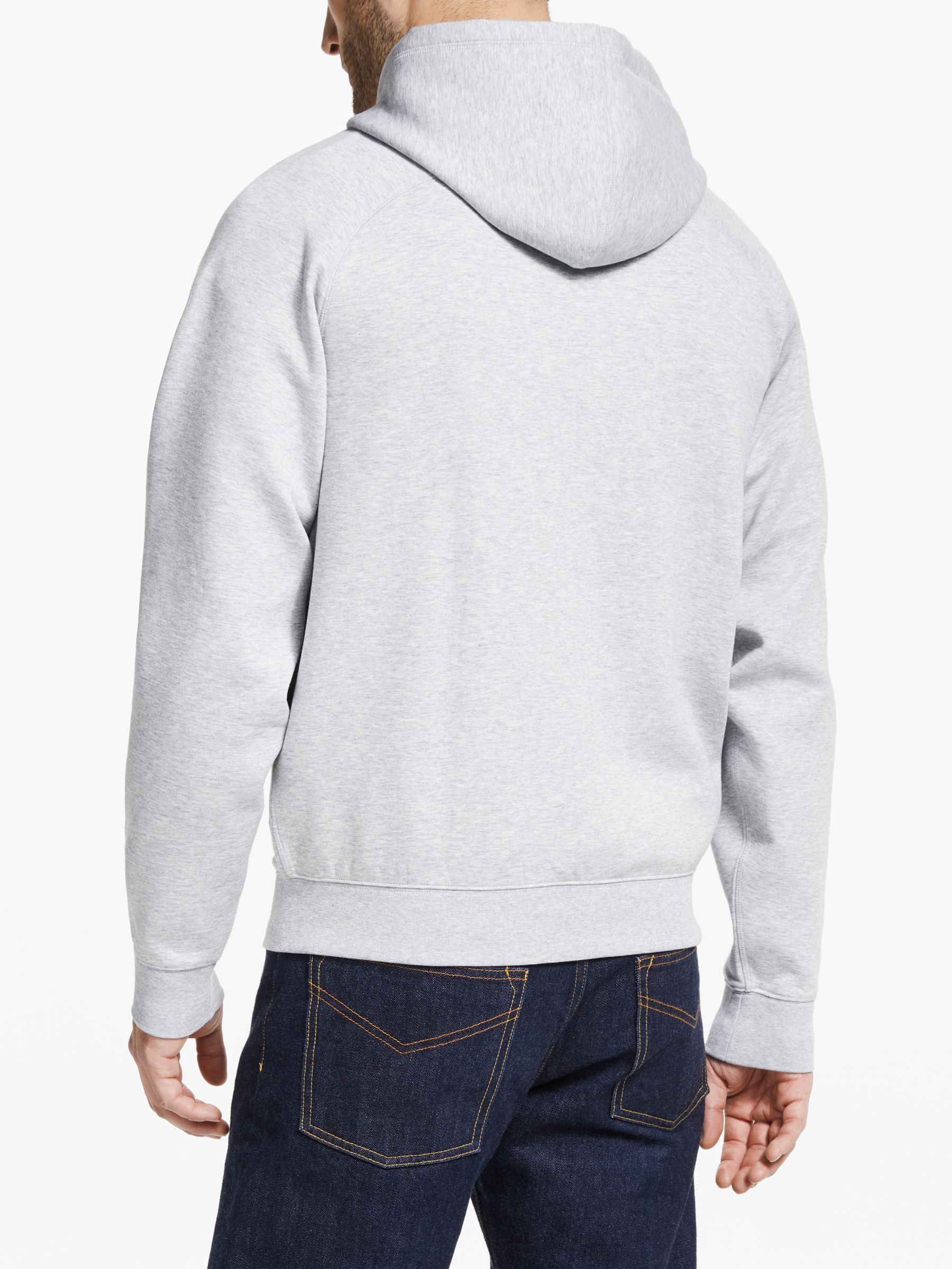 Lacoste in Motion Tracksuit Hoodie, Grey at John Lewis & Partners