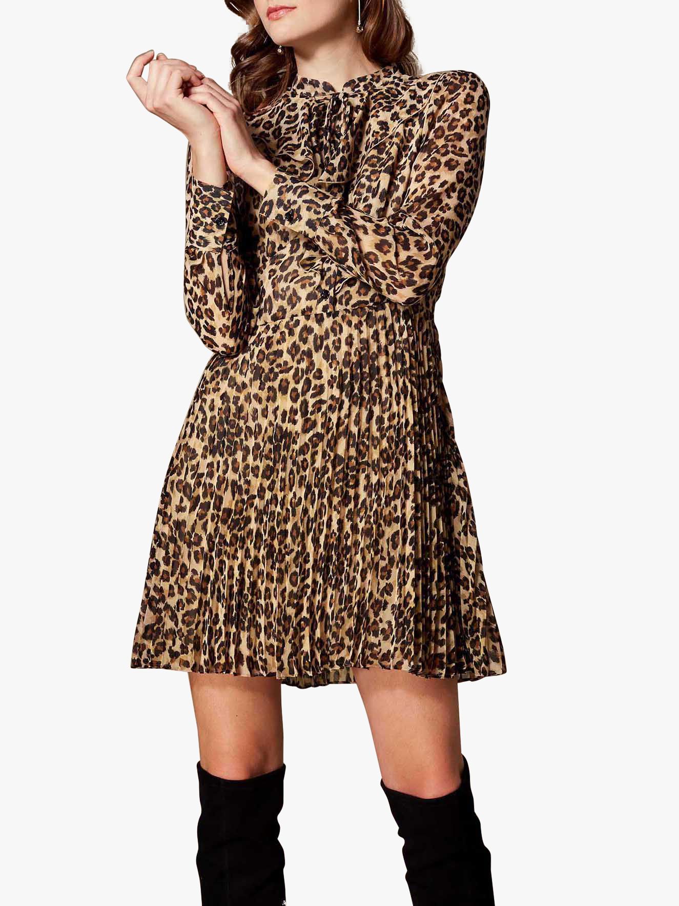 karen millen leopard dress