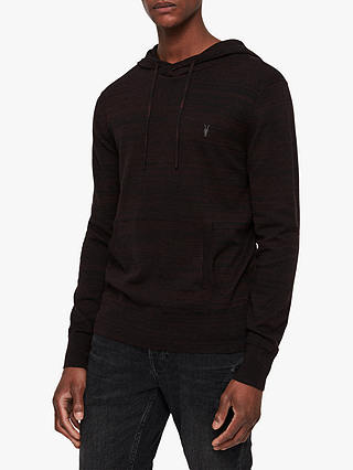 AllSaints Marlo Hoodie, Rust Red Marl