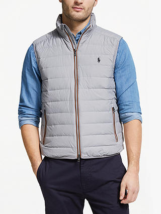 Polo Golf by Ralph Lauren Pack Down Fill Gilet, Battalion Heather