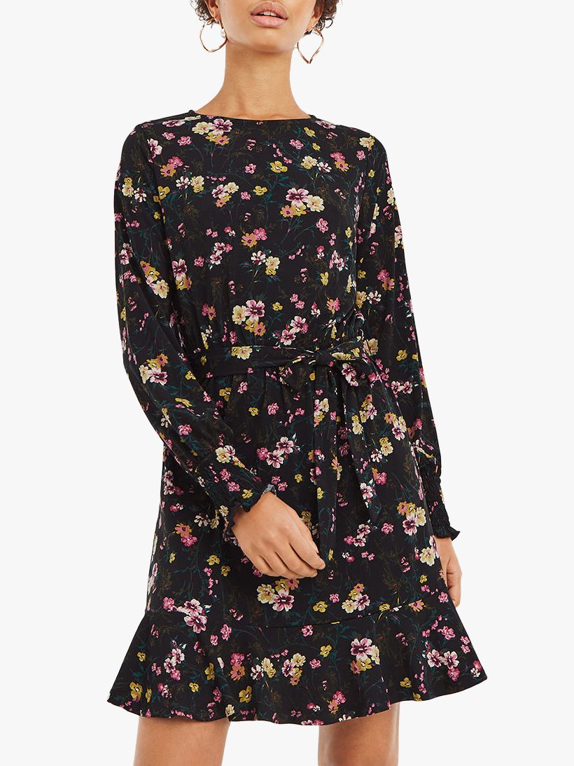 oasis floral blouse dress