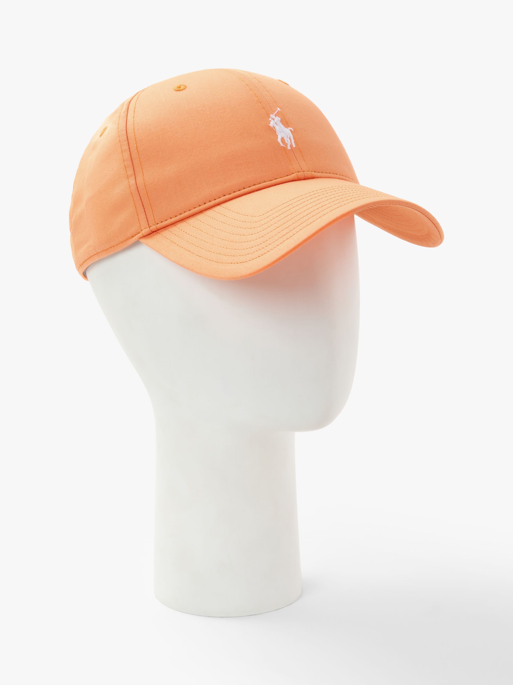 peach polo hat