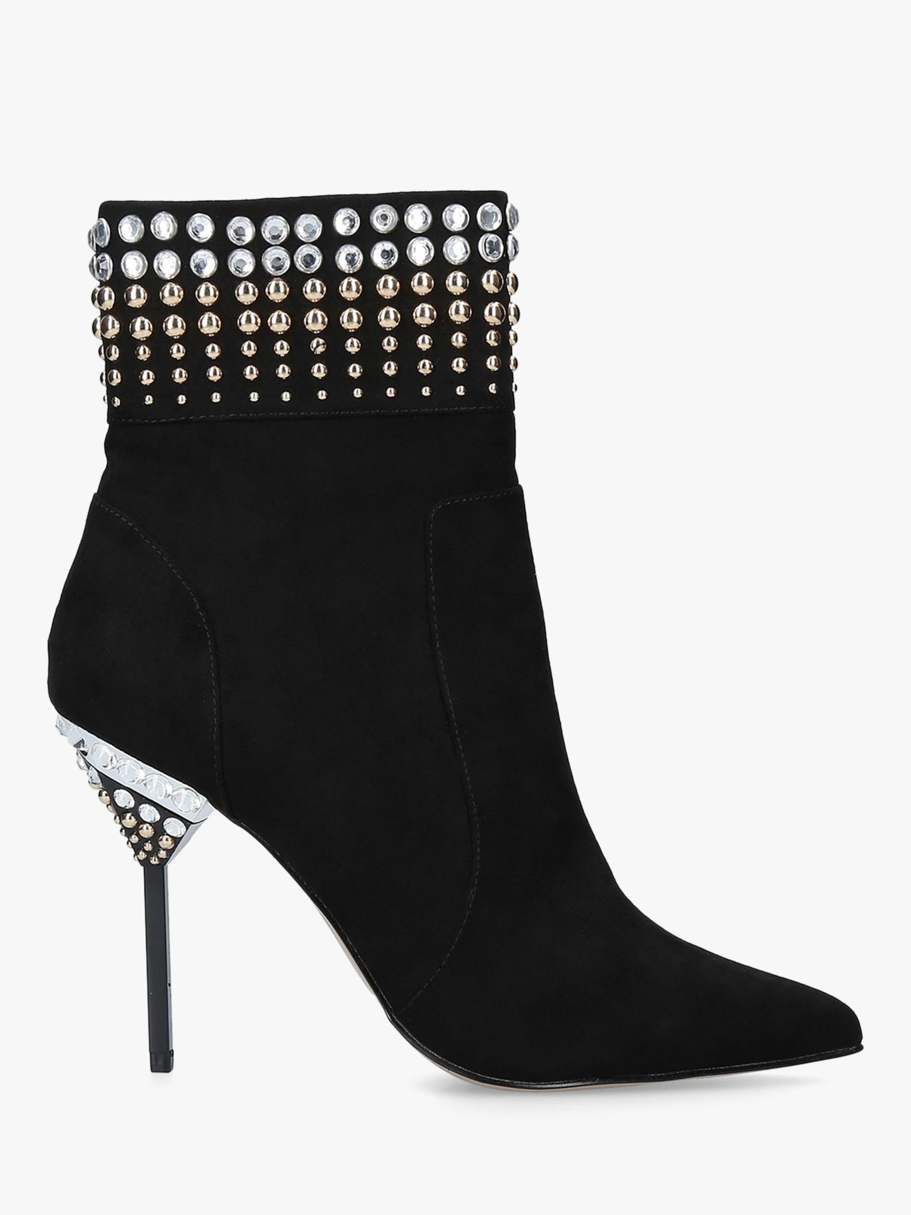 Carvela Gemma Stiletto Heel Ankle Boots, Black