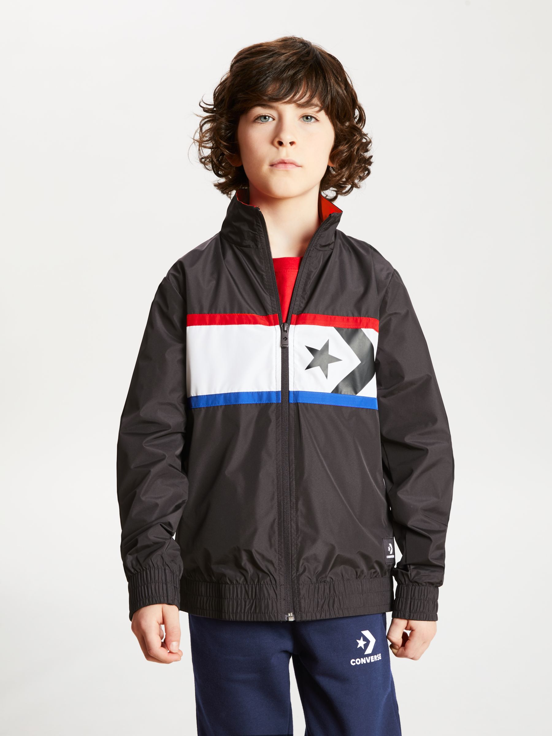 Converse Boys' Jacket, Black