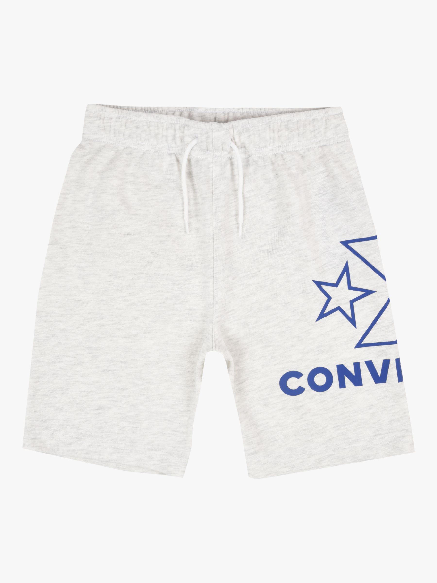 grey converse shorts