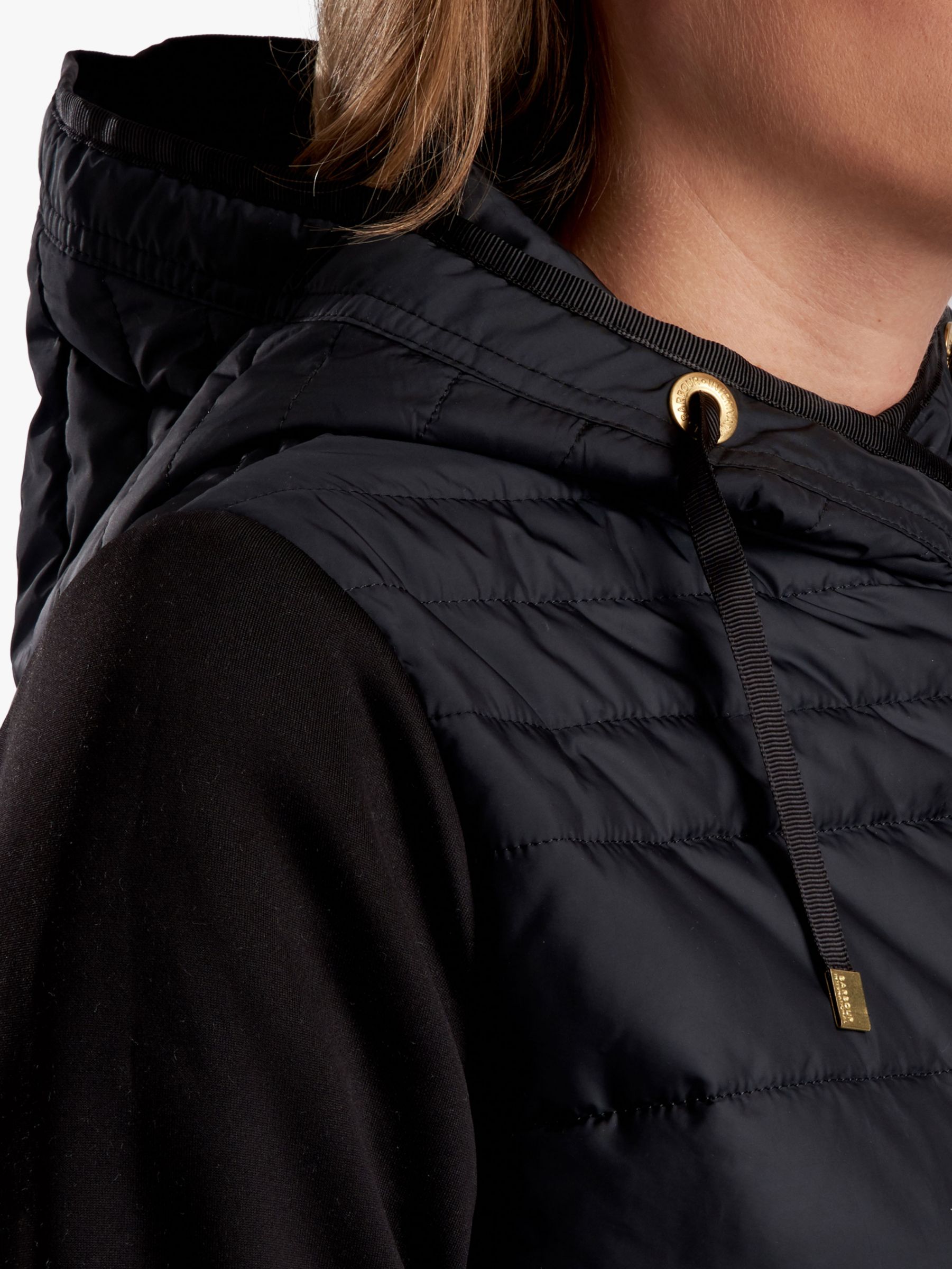 barbour trail zip through sweat jacket