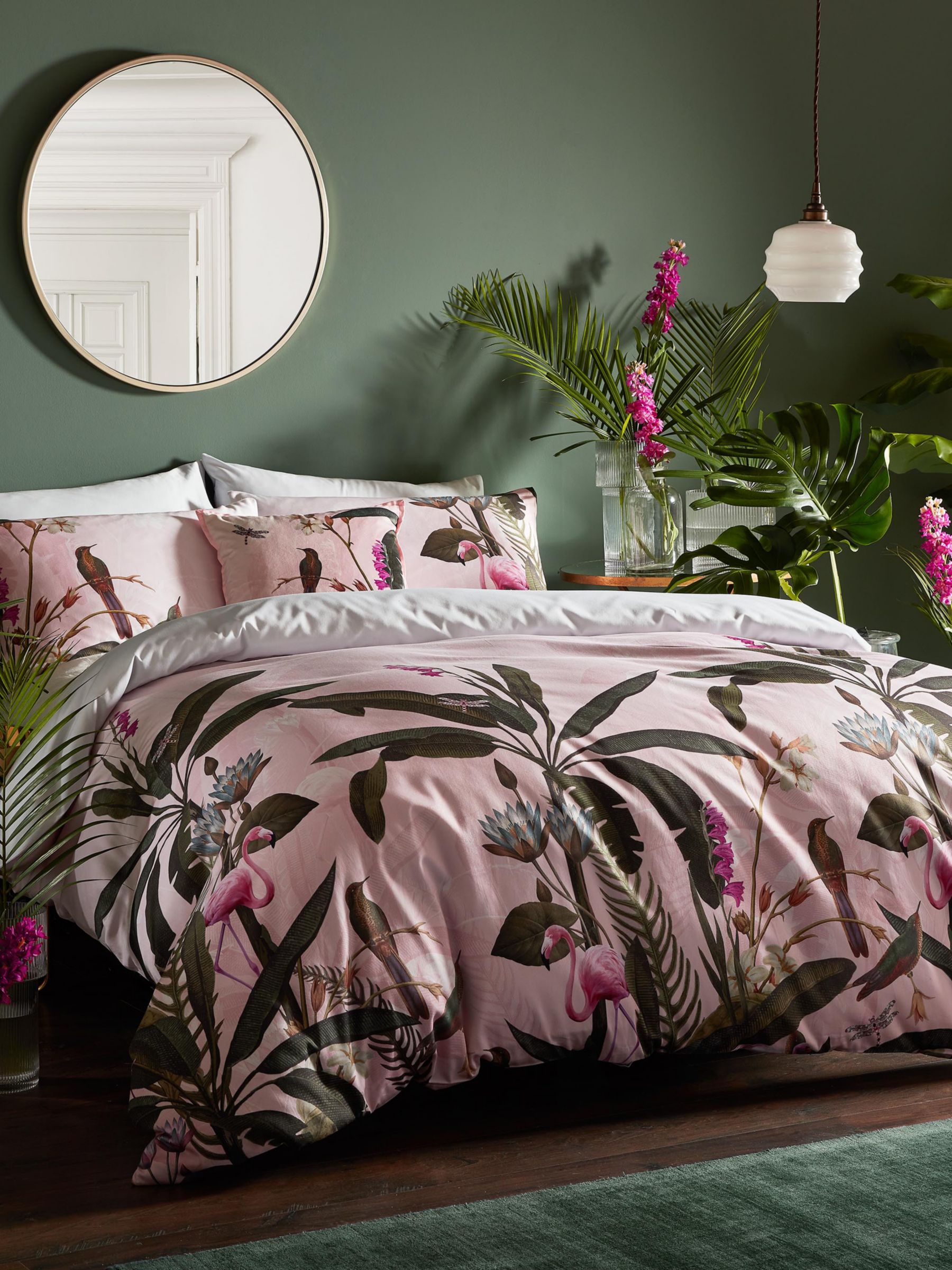 Ted Baker Pistachio Bedding Pink Multi At John Lewis Partners