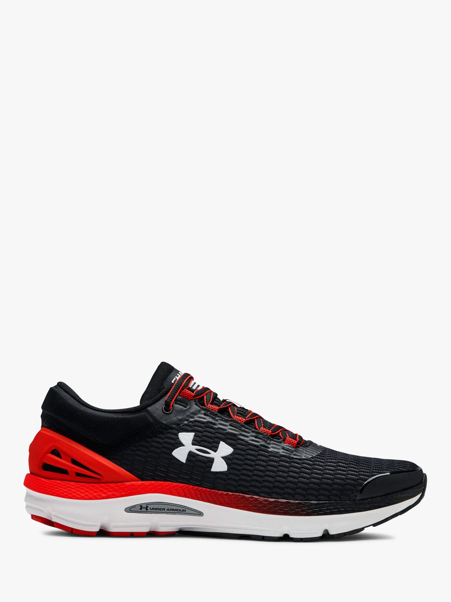 Under Armour Charged Intake 3 Men&#39;s Running Shoes, Black/Barn at John Lewis & Partners
