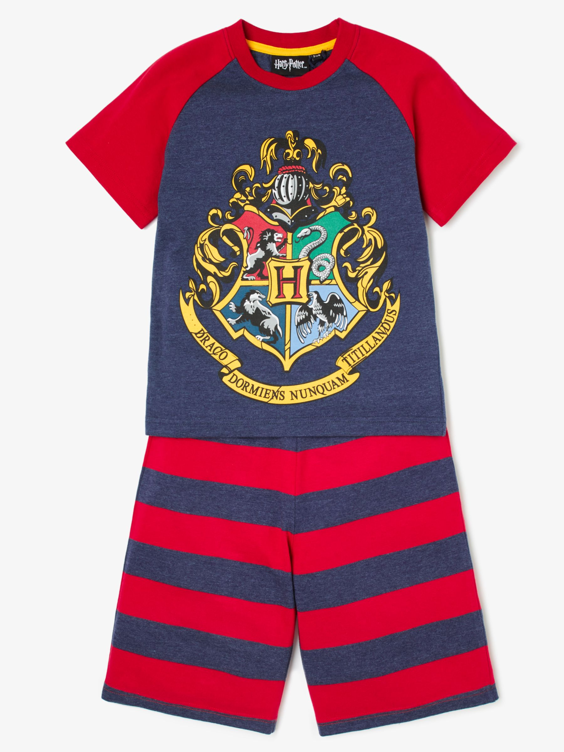 Harry Potter Boys' Short Pyjamas, Red