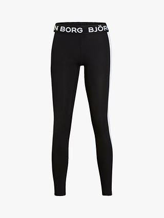 Björn Borg LA Stripe Tights, Black