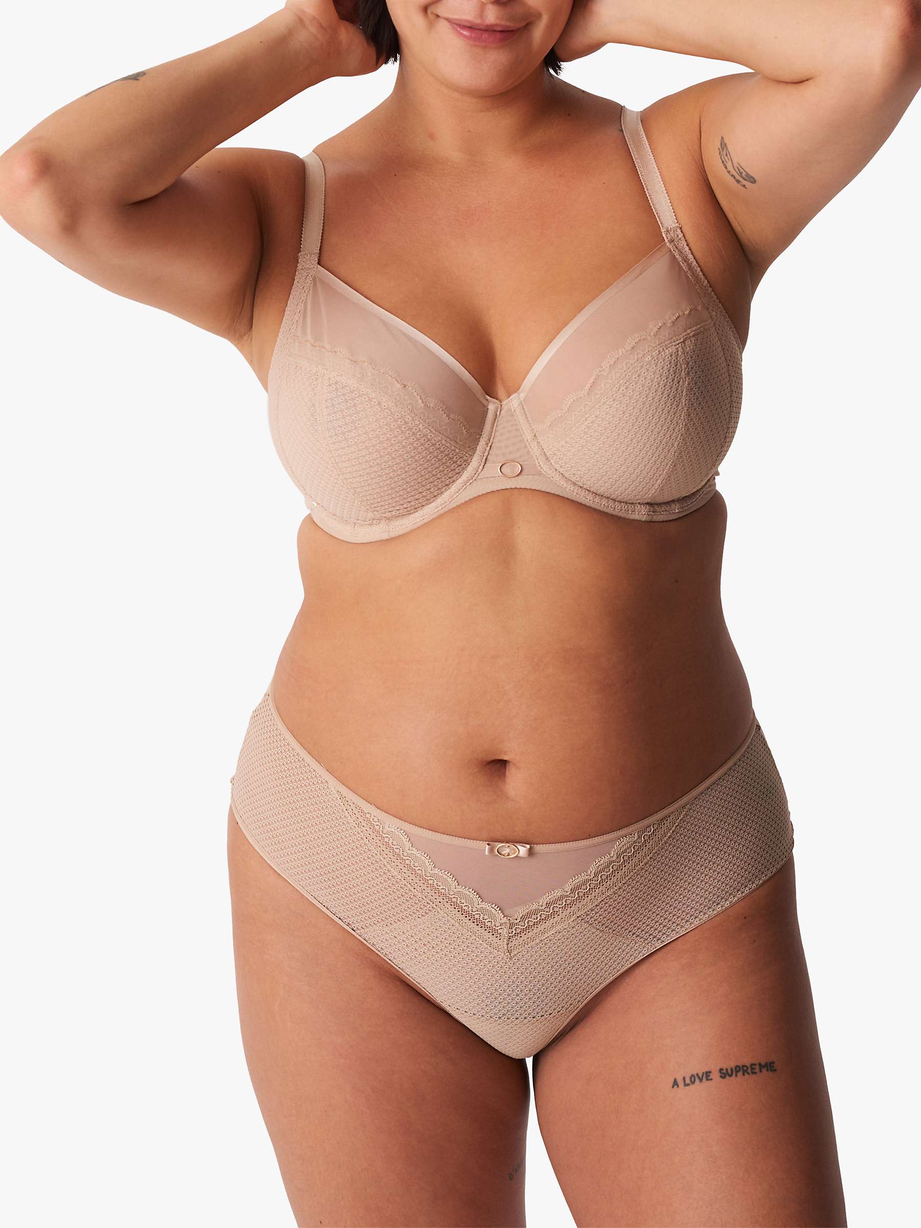 Buy Chantelle Parisian Allure Covering Underwired Bra Online at johnlewis.com