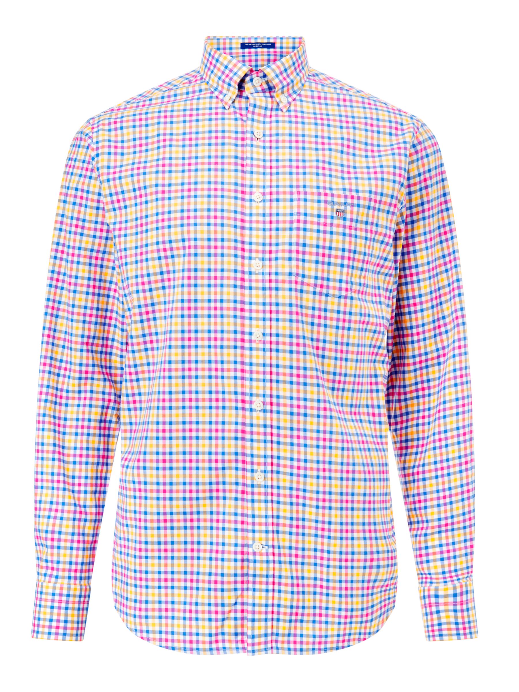 GANT Broadcloth Three Colour Gingham Shirt
