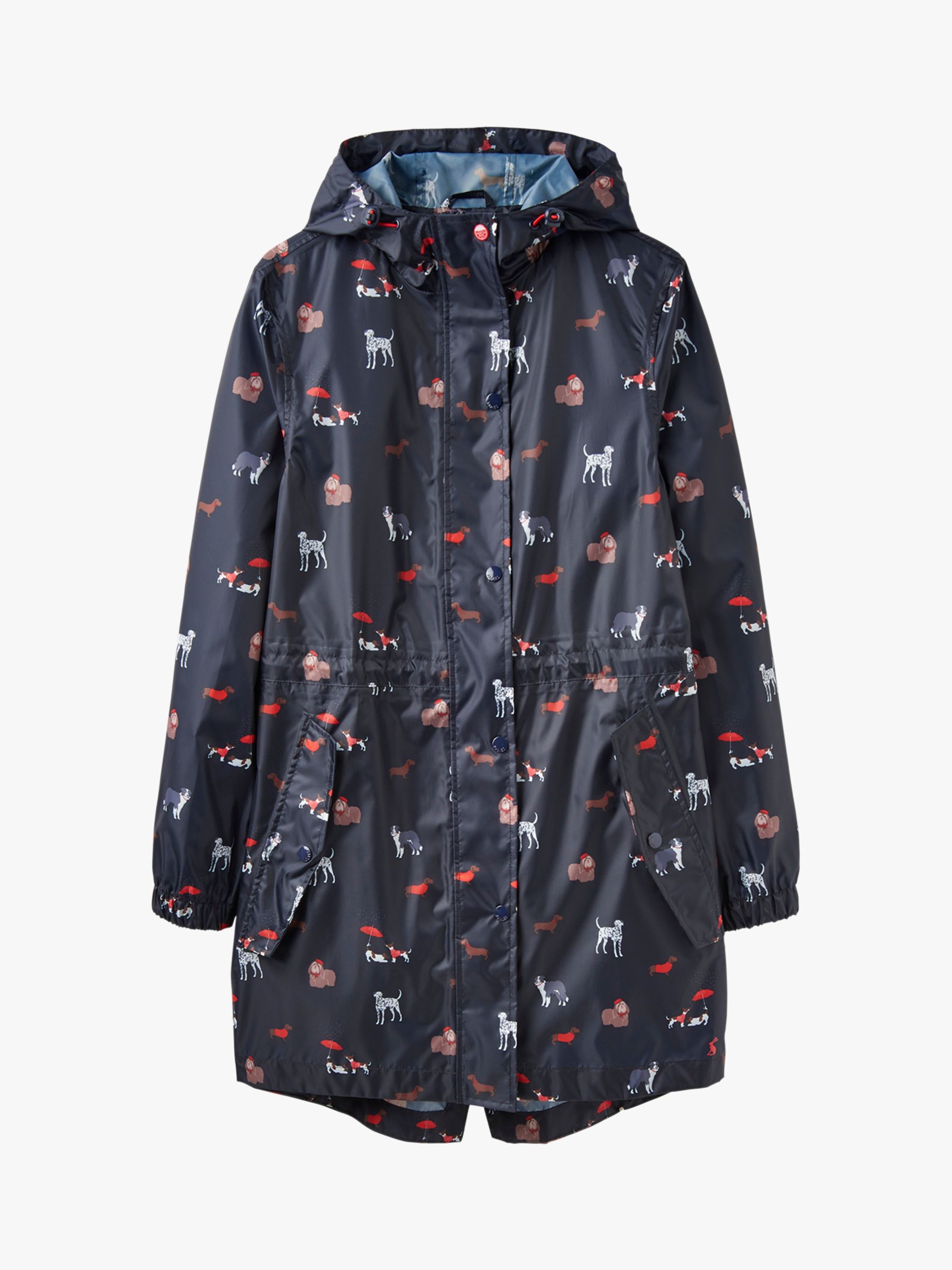 Joules Golightly Pack-Away Dog Print 