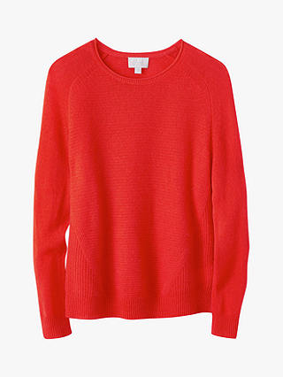 Pure Collection Textured Rib Cashmere Jumper