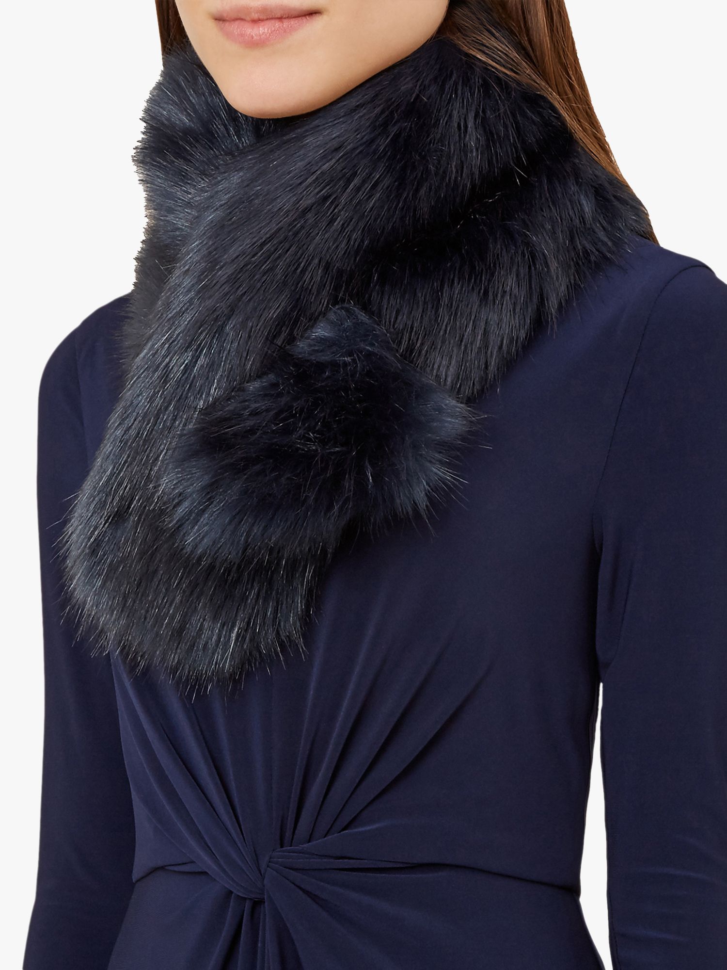 Hobbs Leigh Faux Fur Neck Wrap at John Lewis & Partners