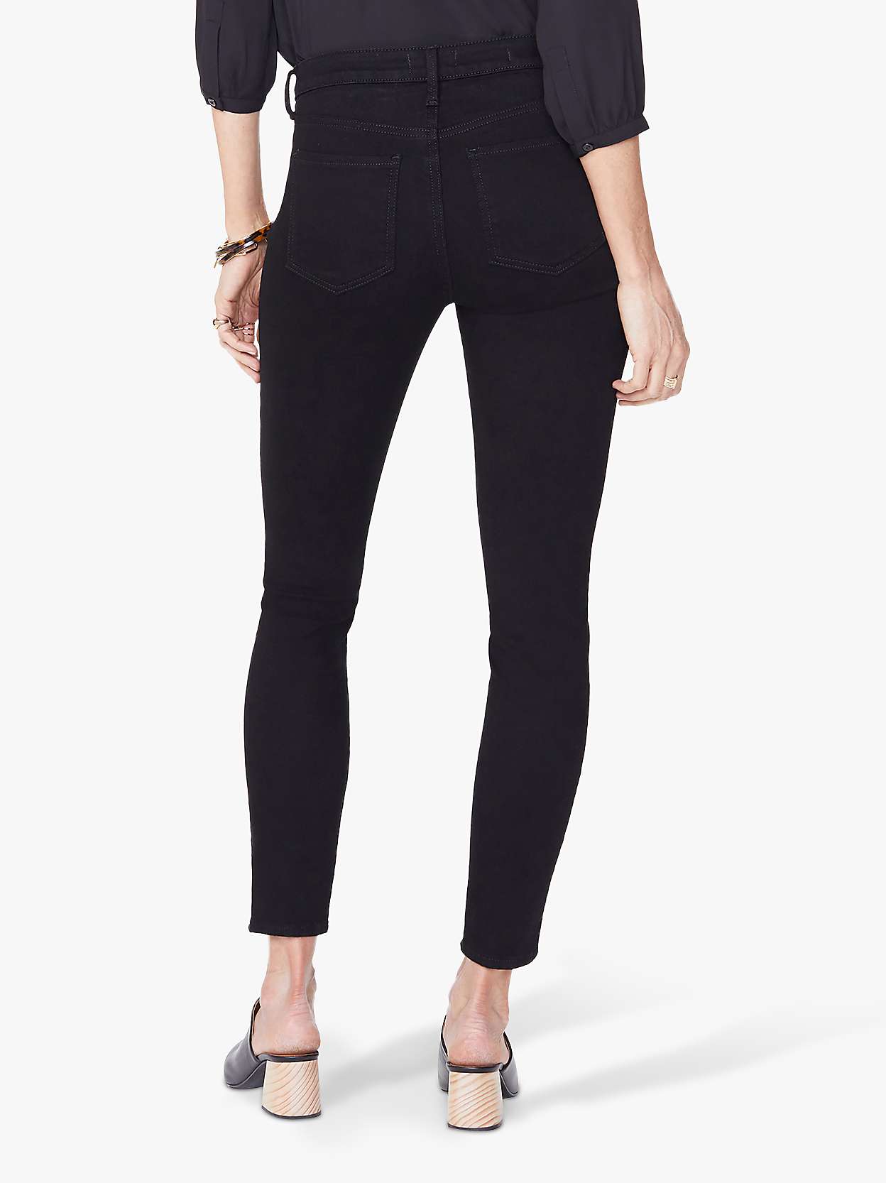 Buy NYDJ Ami Skinny Jeans, Black Online at johnlewis.com