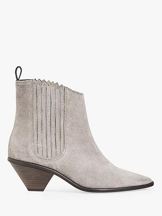 Jigsaw Camila Suede Pointed Ankle Boots