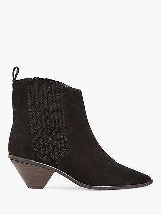 Jigsaw Camila Suede Pointed Ankle Boots