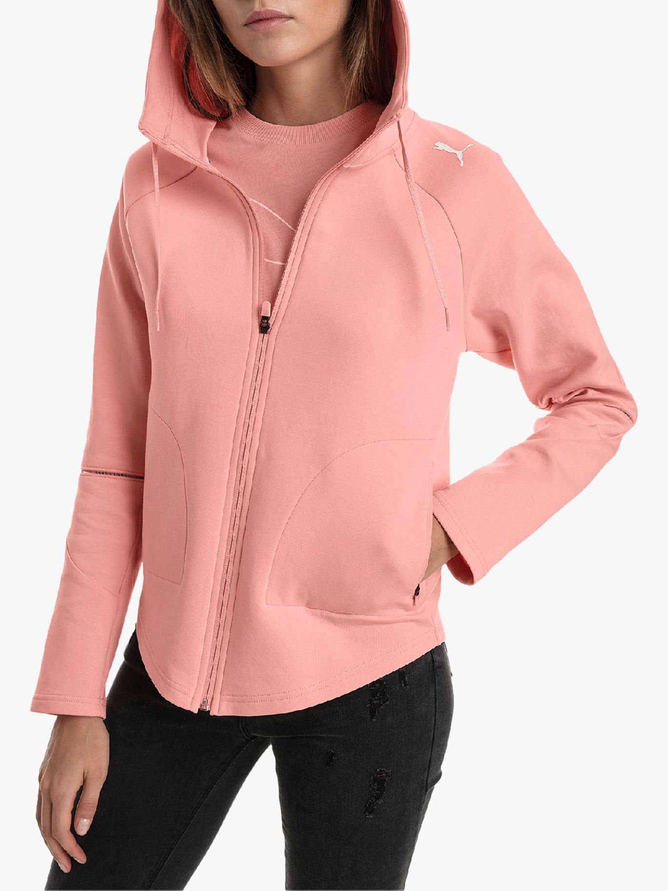 puma jacket pink
