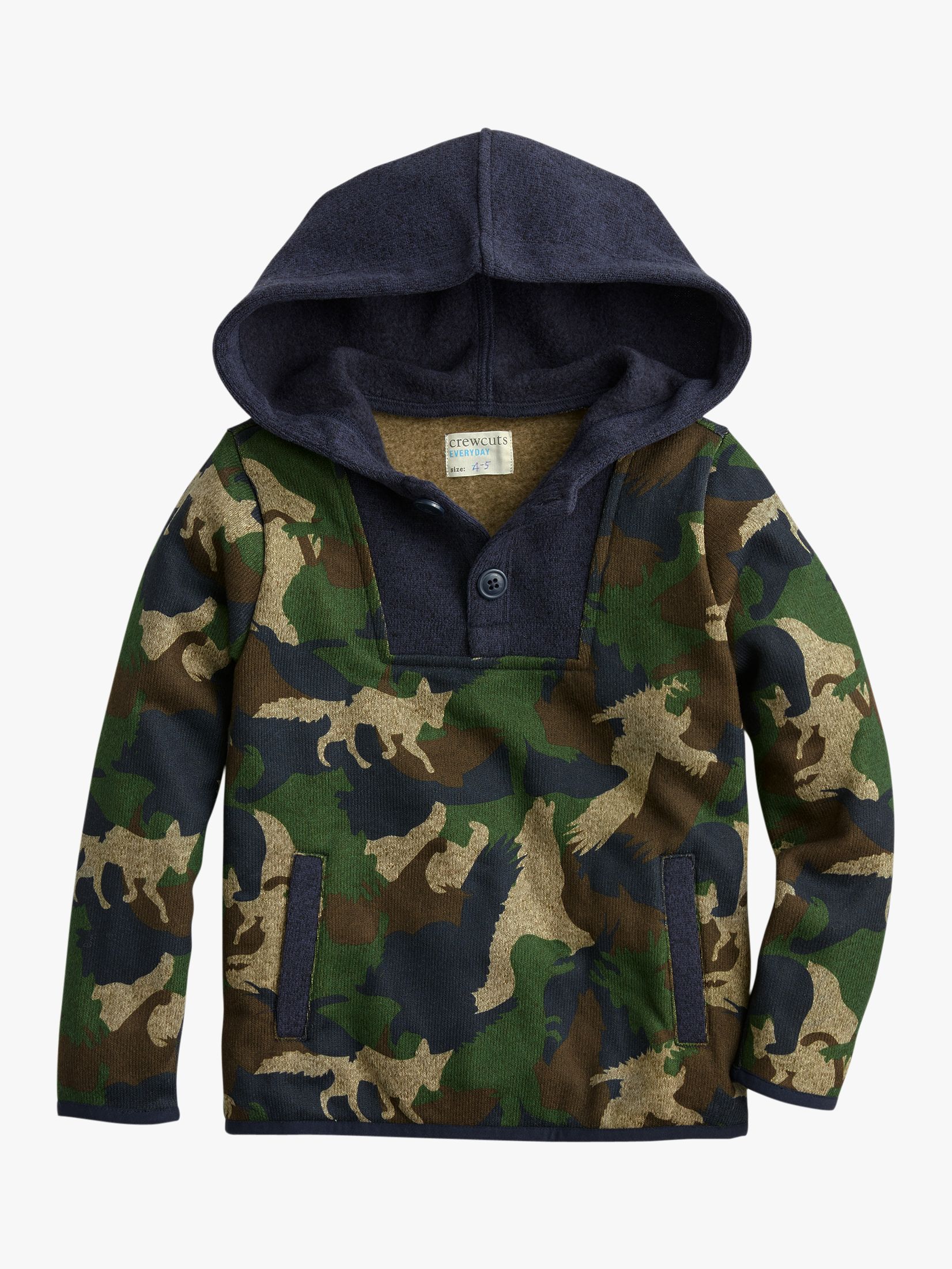 boys animal hoodie