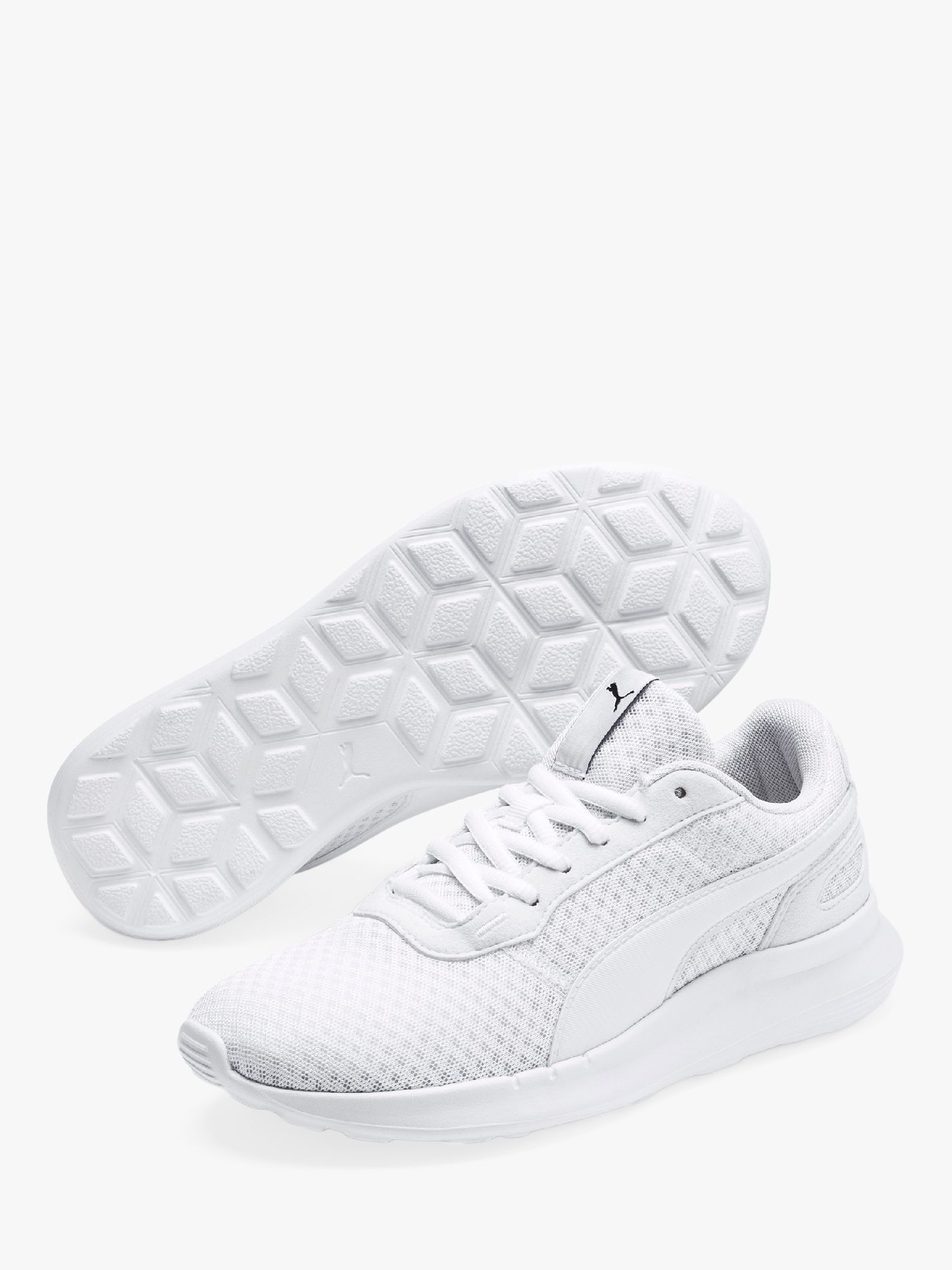 PUMA Children's St Activate Trainers, White at John Lewis \u0026 Partners